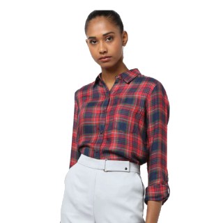 U.S. POLO ASSN. Checked Shirt with Patch Pocket at Rs.846